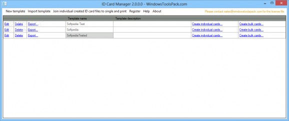 ID Card Manager screenshot