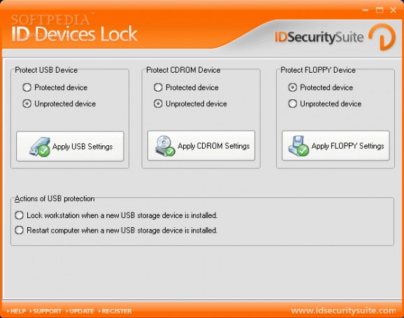 ID Devices Lock screenshot