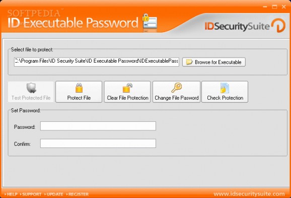 ID Executable Password screenshot