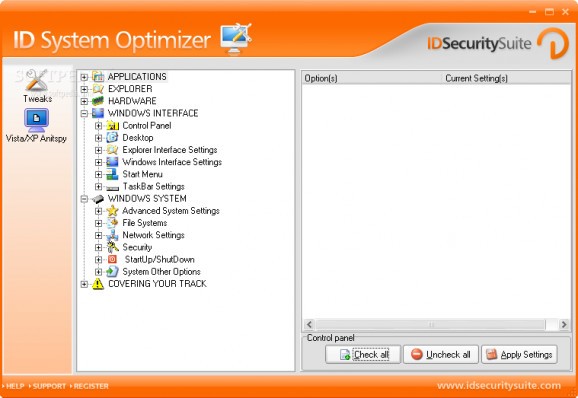 ID System Optimizer screenshot