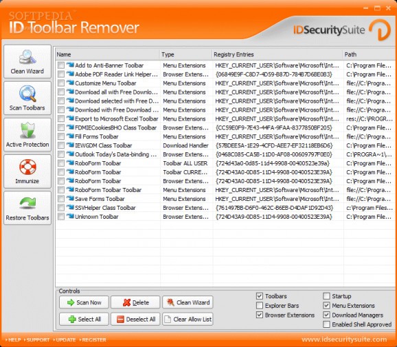 ID Toolbar Remover screenshot