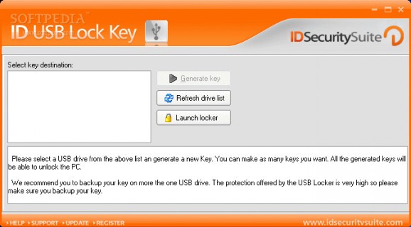 ID USB Lock Key screenshot