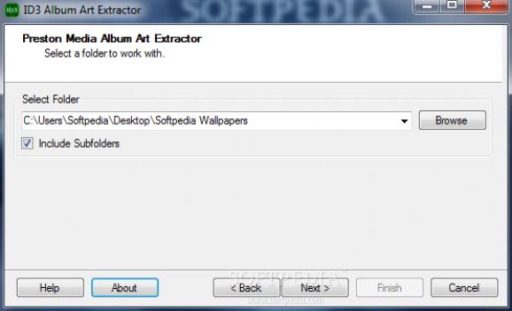 ID3 Album Art Extractor screenshot