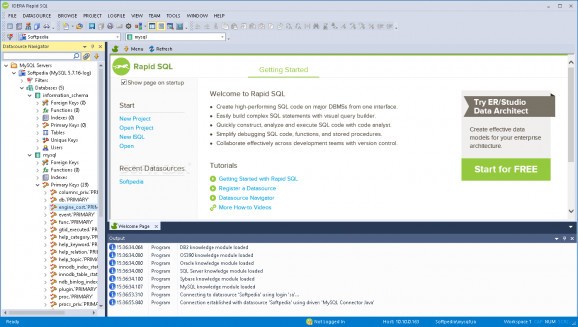 IDERA Rapid SQL screenshot