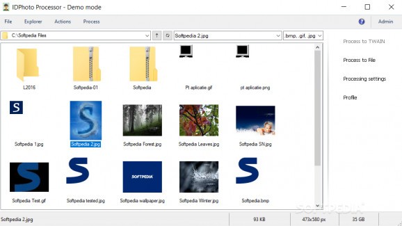 IDPhoto Processor screenshot