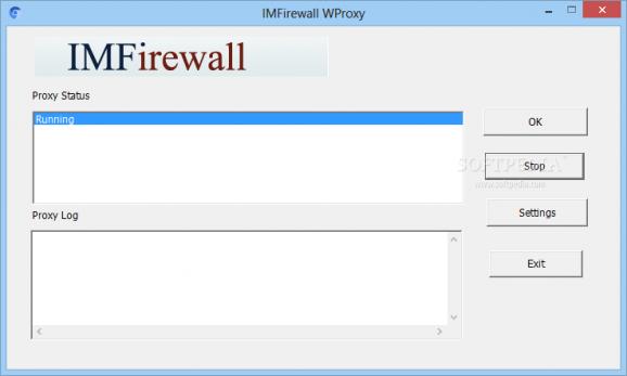 IMFirewall WProxy screenshot