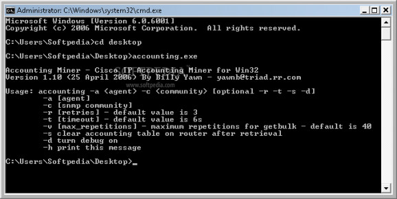 IP Accounting Miner screenshot