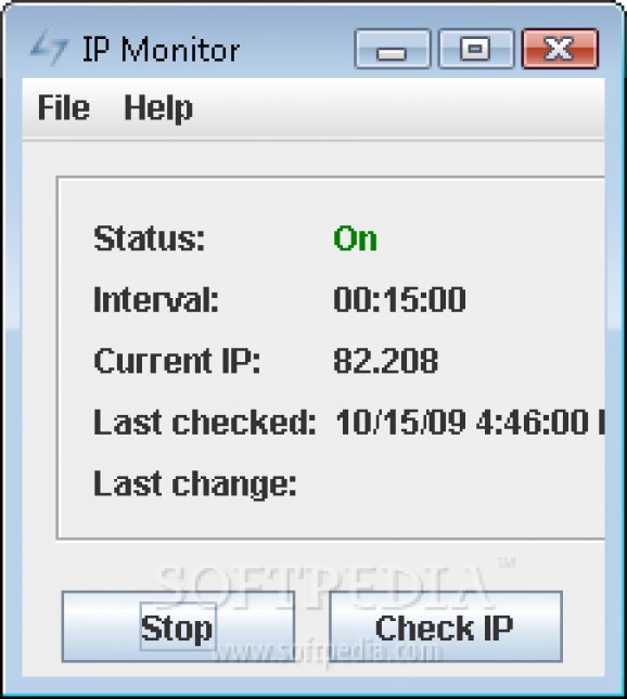IP Monitor screenshot