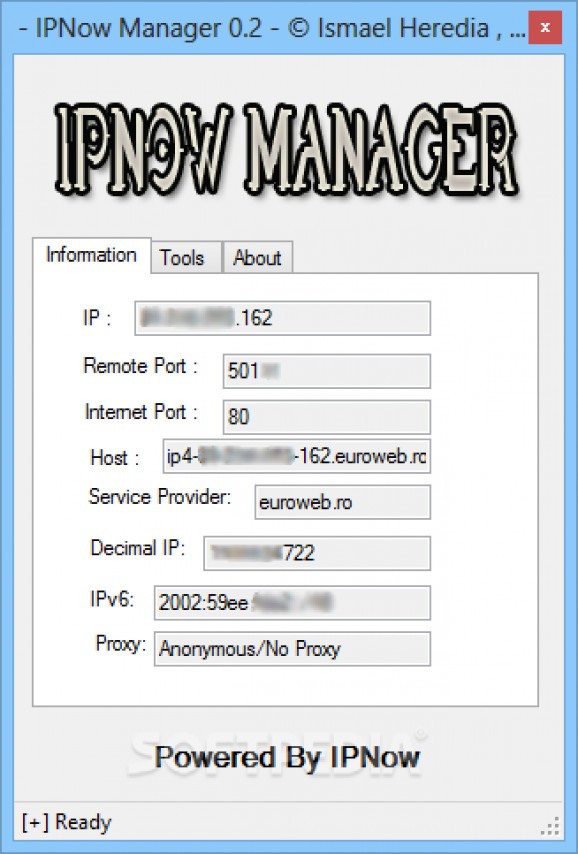 IPNow Manager screenshot