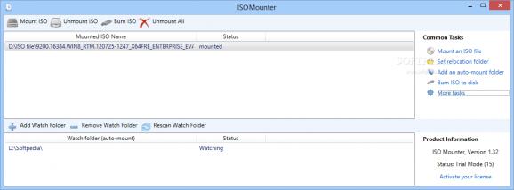 ISO Mounter screenshot