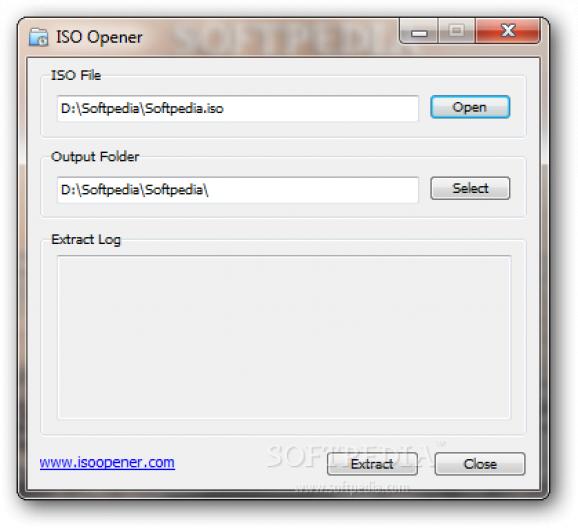 ISO Opener screenshot