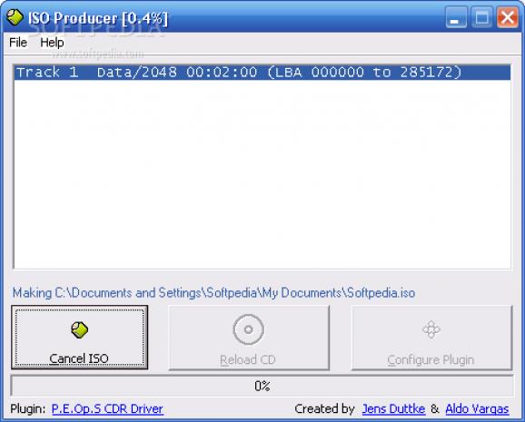 ISO Producer screenshot