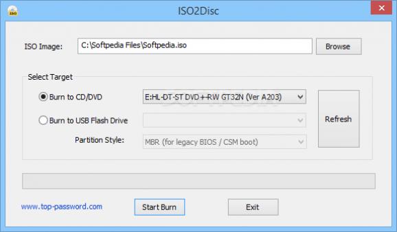 ISO2Disc screenshot
