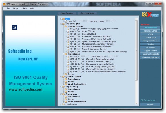 ISOXpress 9001 Light screenshot