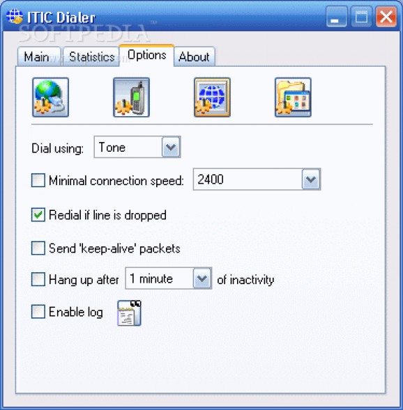 ITIC Dialer screenshot
