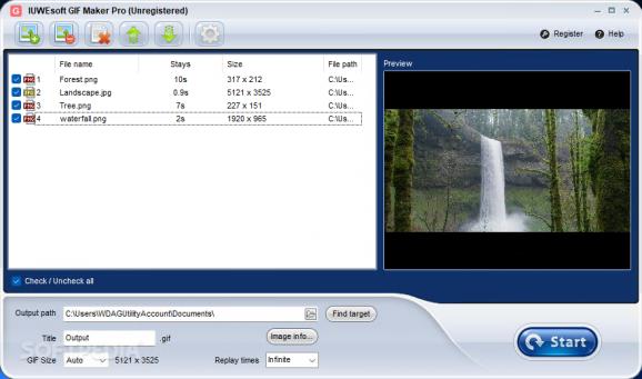 IUWEsoft GIF Maker Pro screenshot