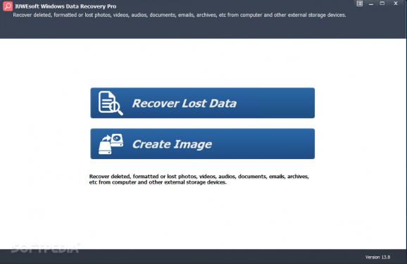 IUWEsoft Windows Data Recovery Pro screenshot
