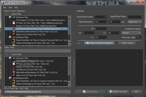 IXIR 2D Track Editor screenshot