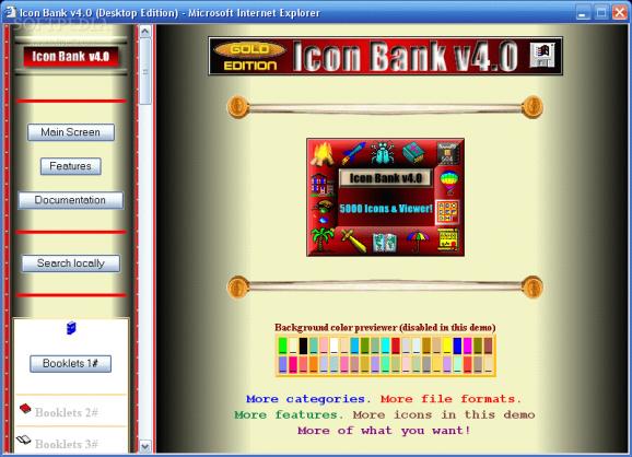 Icon Bank Desktop Edition screenshot