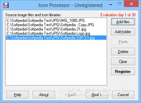 Icon Processor screenshot
