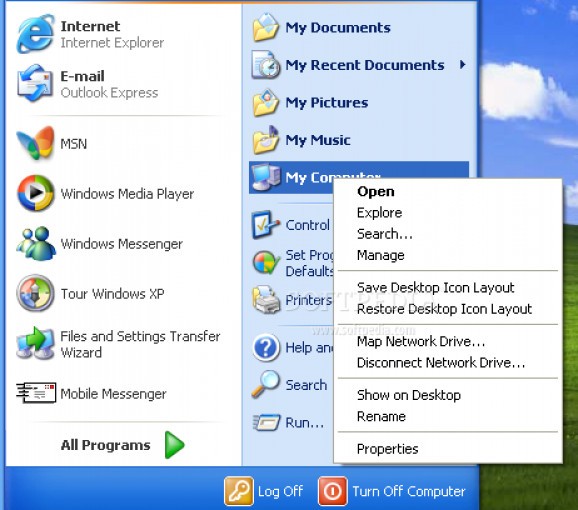 Icon Restore screenshot