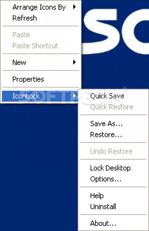 IconLock screenshot