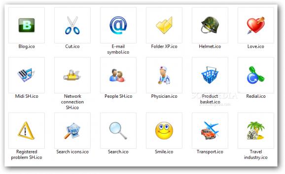 Icons for Windows 7 and Vista screenshot