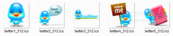 Twitter Icons screenshot
