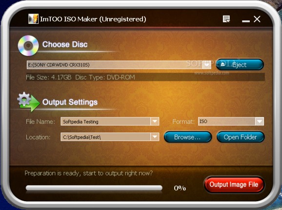 ImTOO ISO Maker screenshot