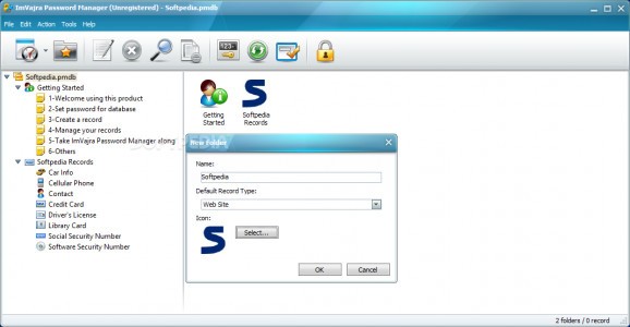 ImVajra Password Manager screenshot