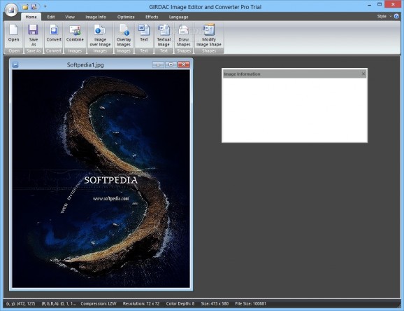 GIRDAC Image Editor and Converter Pro screenshot
