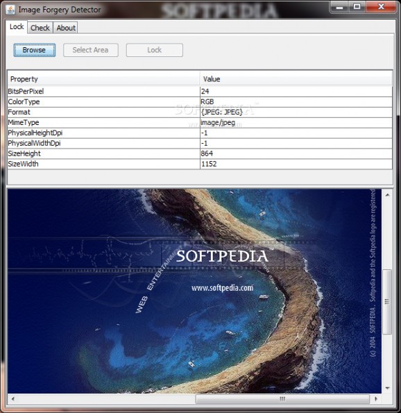 Image Forgery Detector screenshot