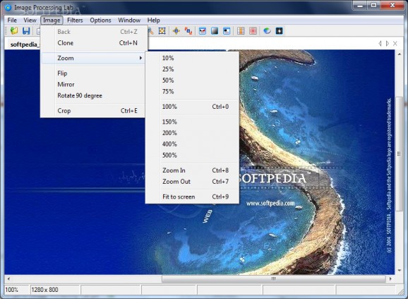 Image Processing Lab screenshot