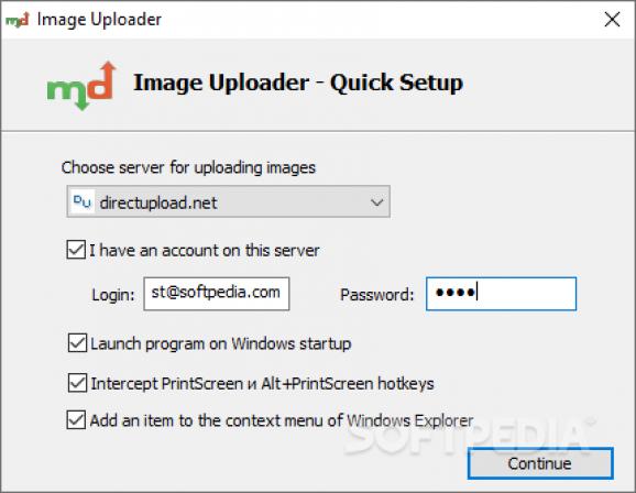 Image Uploader screenshot