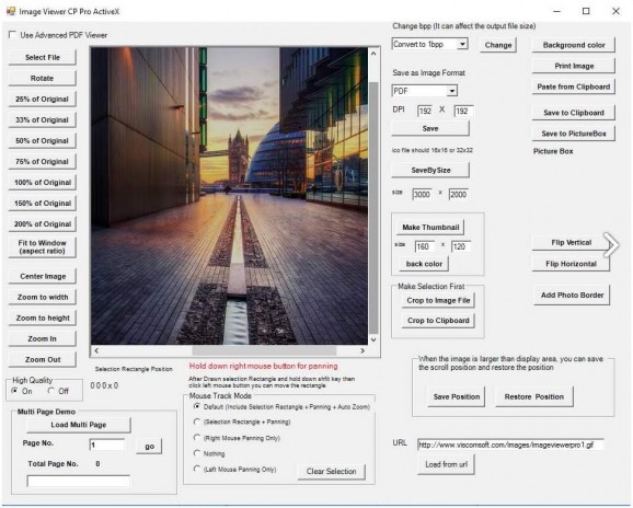 Image Viewer CP Pro ActiveX screenshot