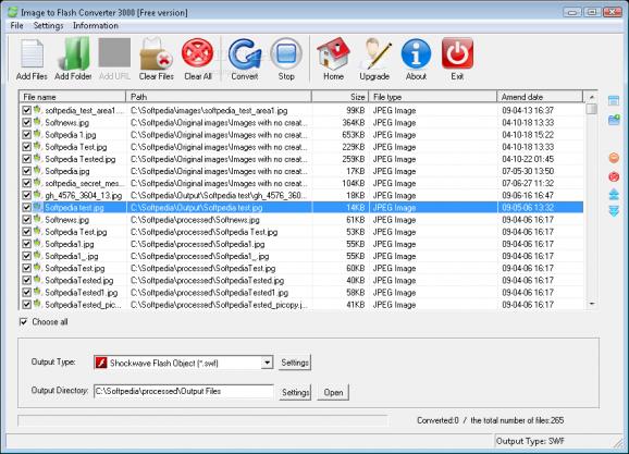 Image to Flash Converter 3000 screenshot
