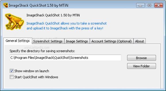 ImageShack QuickShot screenshot
