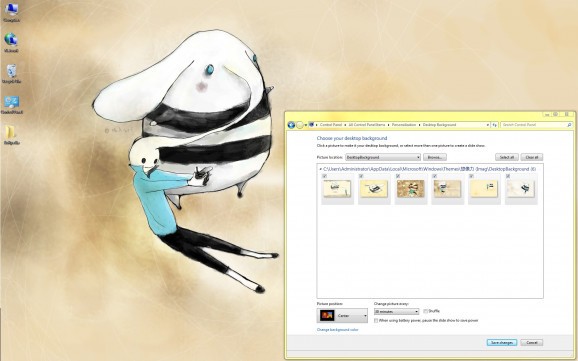 Imagination Windows 7 Theme screenshot