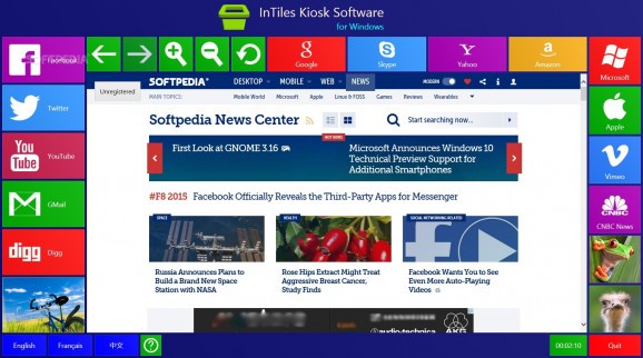 InTiles Kiosk Software screenshot