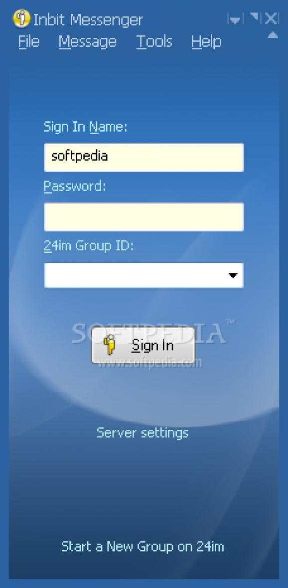 Inbit Messenger screenshot