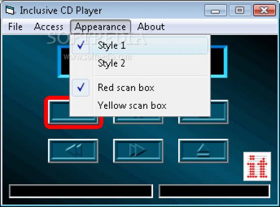 Inclusive CD Player screenshot