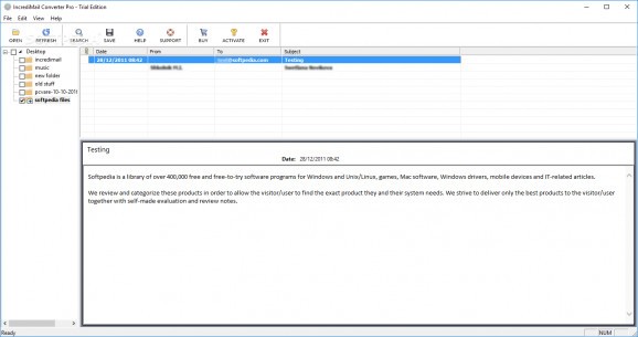 IncrediMail Converter Pro screenshot