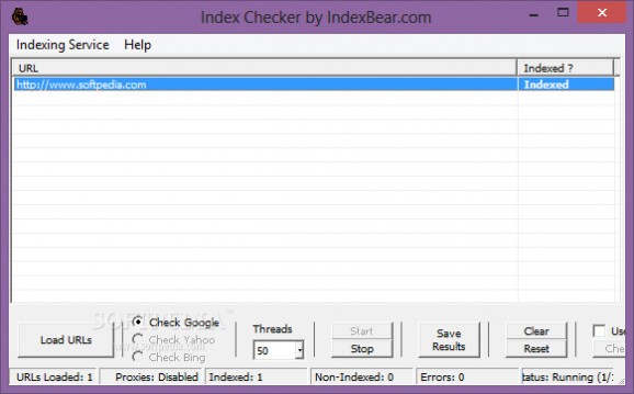 Index Checker screenshot