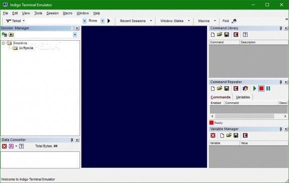 Indigo Terminal Emulator screenshot