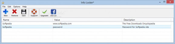 Info Locker screenshot