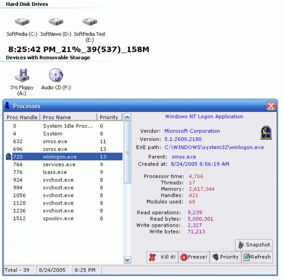 Informer screenshot