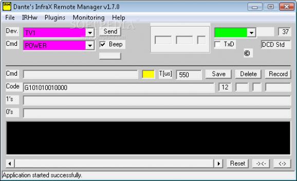Infrared Remote Manager screenshot
