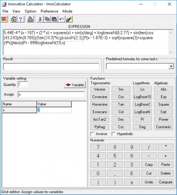 InnoCalculator screenshot