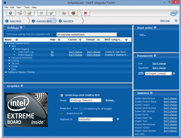 Intel Integrator Toolkit screenshot