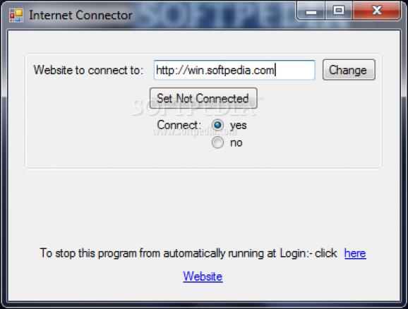 Internet Connector screenshot